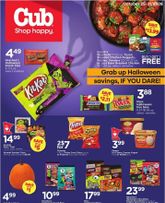 Cub weekly ad from Sunday 10/25