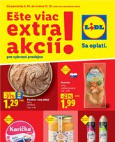 Lidl - Ešte viac extra akcií