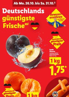 Lidl-Prospekt von Montag 26.10.