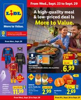 Lidl weekly ad from Wednesday 09/23