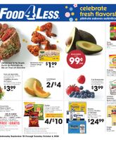 Food 4 Less weekly ad from Wednesday 09/30