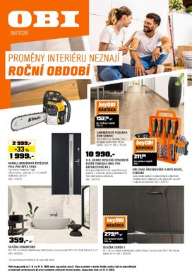 OBI leták od soboty 01.08.