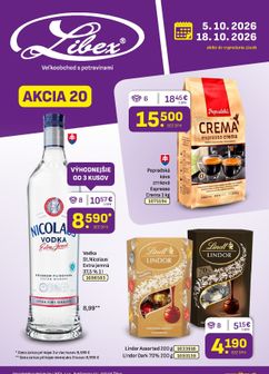Libex leták platný od pondelka 05.10.