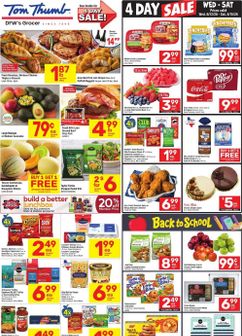 Tom Thumb weekly ad from Wednesday 08/12
