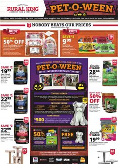 Rural King weekly ad from Thursday 10/15