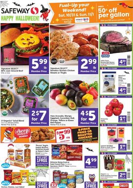 Safeway weekly ad from Wednesday 10/28