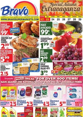 Bravo weekly ad from Friday 10/23