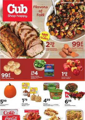 Cub weekly ad from Sunday 09/13