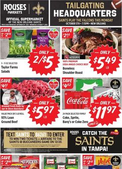 Rouses Markets weekly ad from Wednesday 09/30