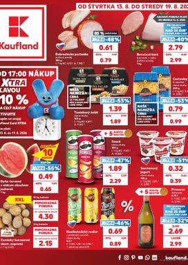 Kaufland leták platný od štvrtka 13.08.