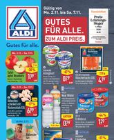ALDI Nord-Prospekt von Montag 02.11.