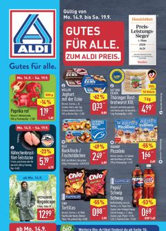 ALDI Nord-Prospekt von Montag 14.09.
