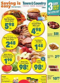 Town & Country Markets weekly ad from Wednesday 08/12