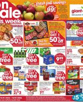 Giant Eagle weekly ad from Thursday 10/01