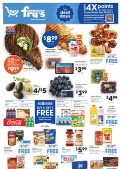 Fry's Food Stores weekly ad from Wednesday 09/30