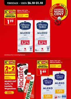 Biedronka Poľsko leták platný od pondelka 26.10.