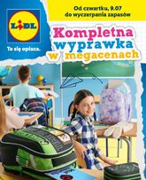 Lidl Polsko - Kompletna wyprawka w megacenach