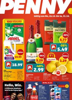 PENNY-Prospekt von Montag 26.10.