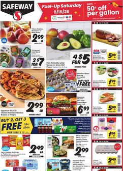 Safeway weekly ad from Wednesday 08/12
