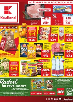 Kaufland leták platný od štvrtka 29.10.