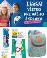 Tesco - Všetko pre vášho školáka