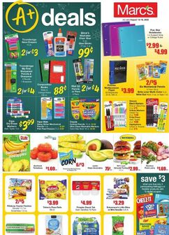 Marc's weekly ad from Wednesday 08/12