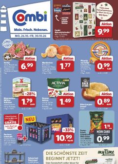 Combi-Prospekt von Montag 26.10.