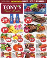 Tony's Fresh Market weekly ad from Wednesday 10/21