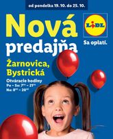 Lidl - Nová predajňa v Žarnovici