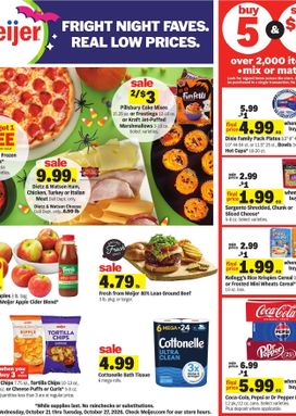 Meijer weekly ad from Wednesday 10/21