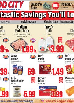 Food City weekly ad from Wednesday 09/30