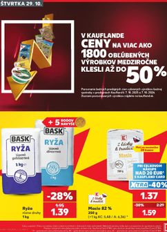 Kaufland leták platný od štvrtka 29.10.