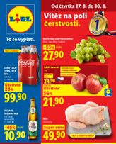 Lidl leták od čtvrtka 27.08.