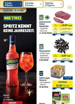 METRO-Prospekt von Montag 26.10.