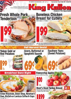 King Kullen weekly ad from Friday 10/23