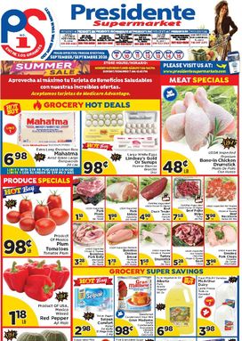 Presidente Supermarket weekly ad from Wednesday 09/09