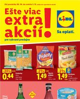 Lidl - Ešte viac extra akcií