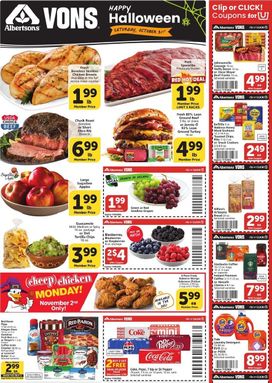 Vons weekly ad from Wednesday 10/28