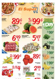 El Super weekly ad from Wednesday 08/12