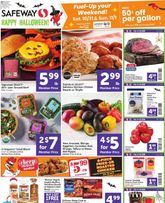 Safeway weekly ad from Wednesday 10/28