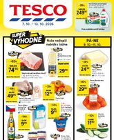 Tesco leták od středy 07.10.
