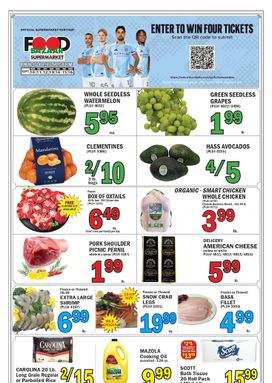 Food Bazaar weekly ad from Thursday 09/10