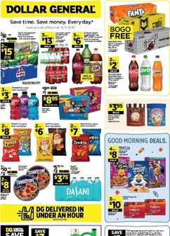 Dollar General weekly ad from Sunday 08/09