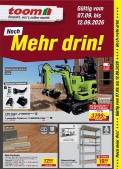 toom-Prospekt von Montag 07.09.