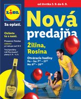 Lidl - Nová predajňa v Žiline