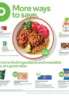 Publix weekly ad from Thursday 10/22