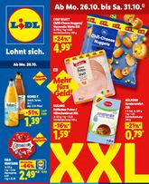 Lidl-Prospekt von Montag 26.10.