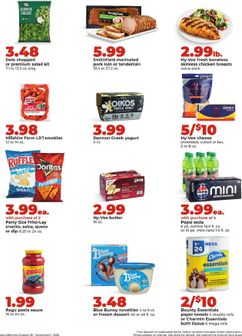 Hy Vee weekly ad from Monday 10/26