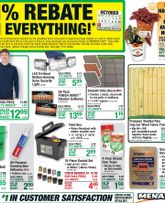 Menards - 11% Rebate* Sale