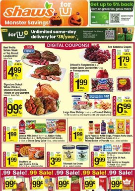 Shaw's weekly ad from Friday 10/23